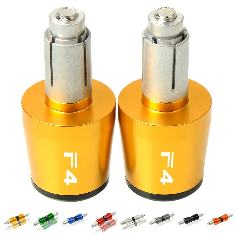 

22mm CNC Motorcycle Handlebar Grips Slider Cap Plug Moto Weights Handlebar Grips Cap For MV AGUSTA F4 1000 F4 RR/F4 RC 2011-2016