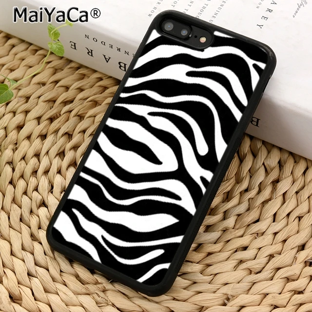 Тонкий чехол MaiYaCa с принтом зебры для iPhone 5 6 7 8 plus 11 pro X XR XS max Samsung S6 S7 edge S8 S9 S10 |
