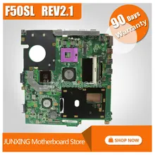 Original For Asus laptop X61S F50SL REV:2.1 Motherboard Mainboard 100% tested