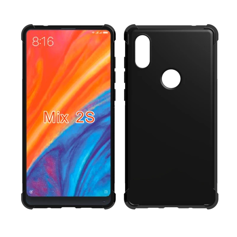

Brand gligle alpha A texture soft TPU skin case cover for Xiaomi Mi Mix 2S case shell accessories