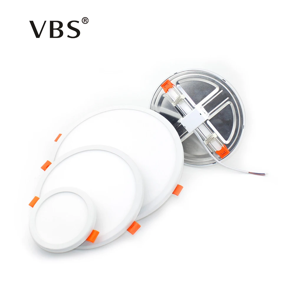 

Panel Led Indoor 6W 15W 20W 220V Led Panel Light Ceiling Round Down Lights Ultra Thin Led Panel Downlight Free Hole Size