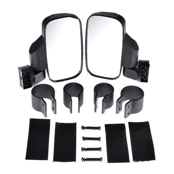 

NEW Rearview Side Mirrors For Vehicle Racer Modified Handle Black Mirror Beach buggy rearview mirror