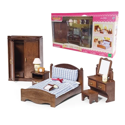 Sylvanian Families кукольный домик мебель игровой набор аксессуары сад/спальня/гостиная/ванная комната/кухня без рисунка Запечатанный - Цвет: 29588