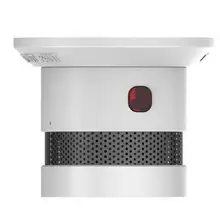 Сигнализация дыма беспроводная пожарная Громкая сигнализация Встроенная сирена 85дб датчик Пожарной Сигнализации zigbee датчик обнаружения дыма