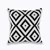 Home Decor Embroidered Cushion Cover Navy/White Pillowcase Canvas Cotton Square Embroidery Pillow Cover 45x45cm 11