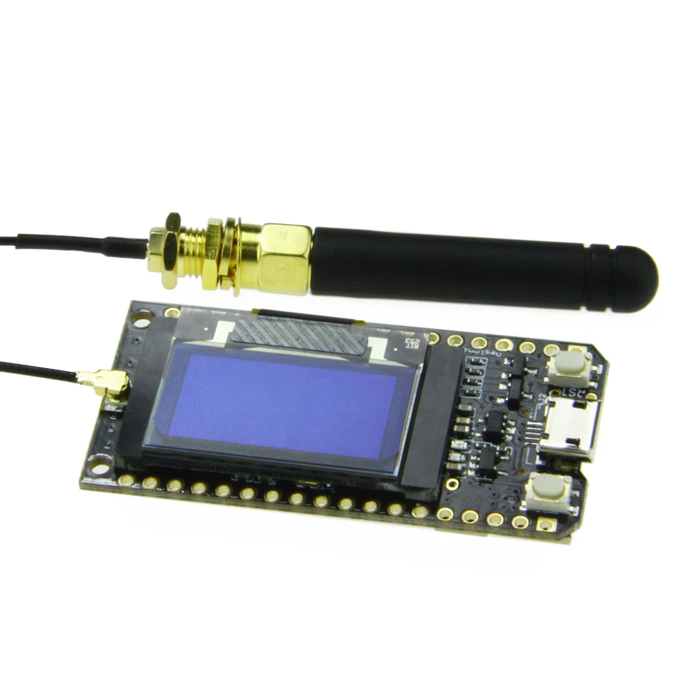 2 шт. TTGO LORA32 V1.0 868 МГц ESP32 LoRa OLED 0 96 дюймов синий дисплей Bluetooth WIFI ESP 32 модуль для