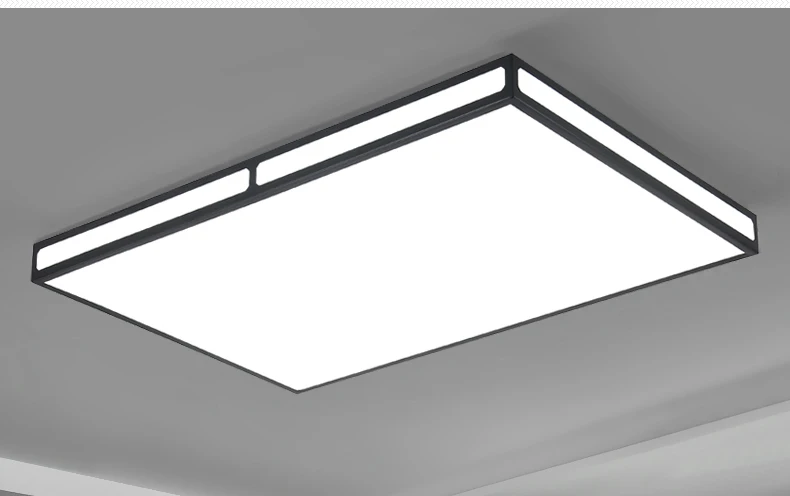 

LED stylish creative ceiling lamp rectangular living room lamp