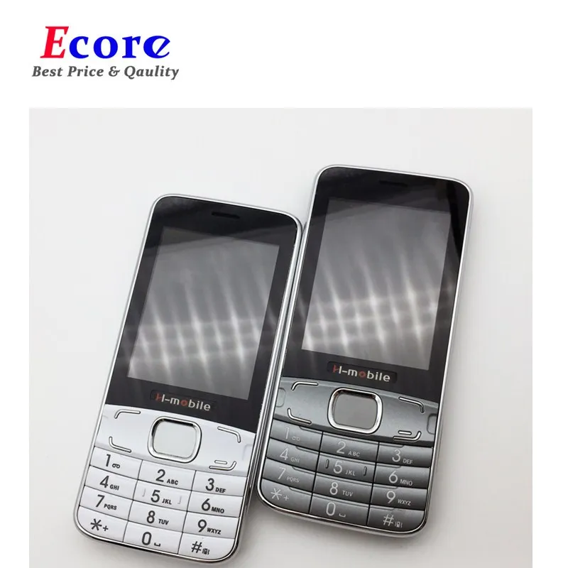 

H-Mobile T3 2.8 inch screen Cheap feature phone Camera FM Dual SIM card big speaker battery with Russian keyboard optional