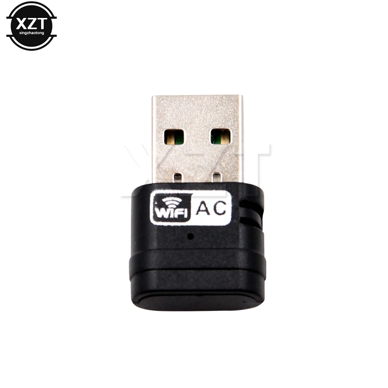 Мини Wi-Fi карта AC600 беспроводной 5 ГГц и 2,4 ГГц двухдиапазонный USB WiFi сетевой адаптер 433 Мбит/с ультра-быстрый