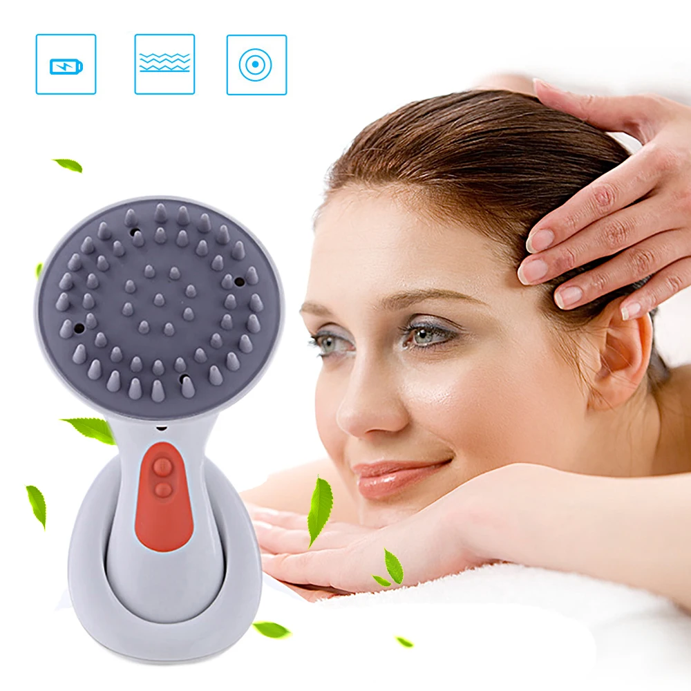 Electric Massager For Head Scalp Spa Brain Relax Tool Anti stress