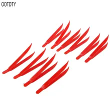 OOTDTY 10 шт. пластиковый Анти-статический Пинцет термостойкий ремонтный инструмент