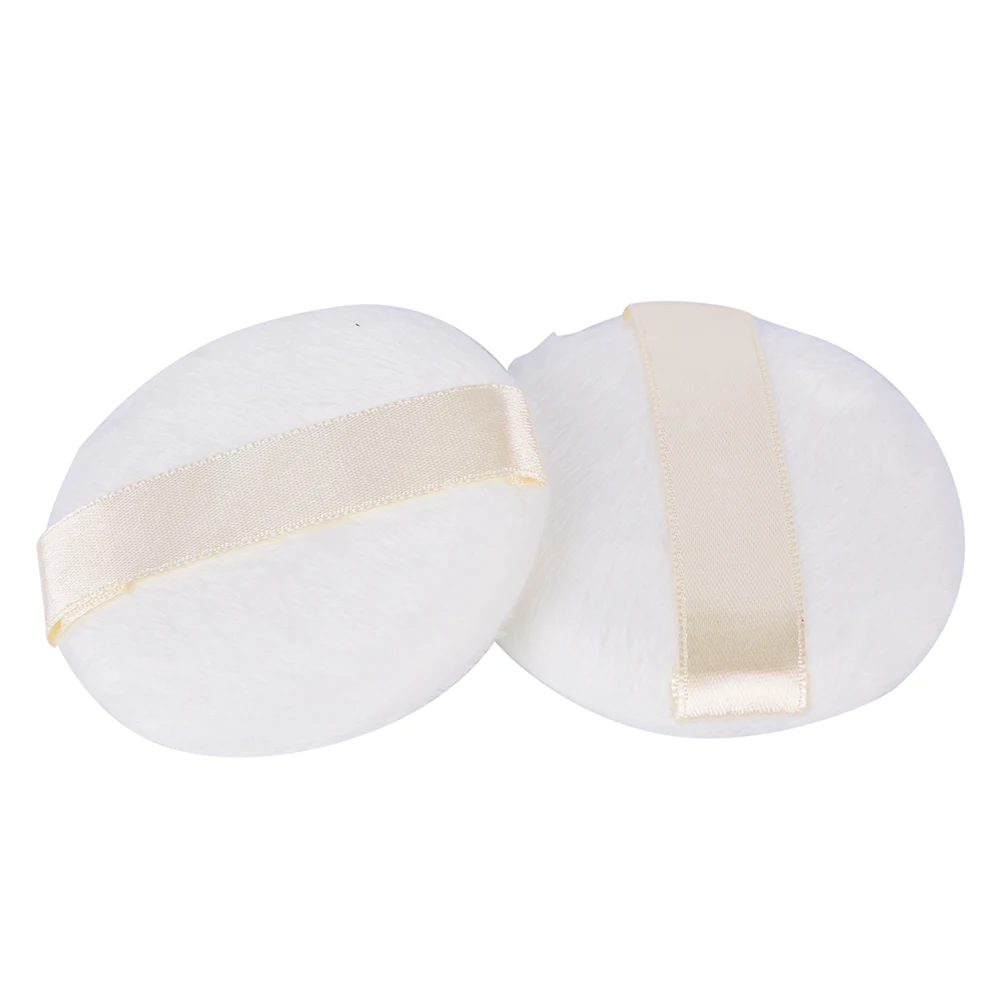 

1Pair Short plush Makeup Sponge Powder Puff Pads Facial Face Foundation Makeup Cosmetic Tool cotton powder puff