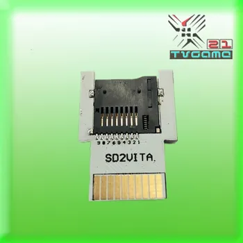 

200Pcs/Lot New White 1.0 Game Card to Micro SD/TF Card Adapter SD2Vita For PS Vita 1000 For PS Vita 2000
