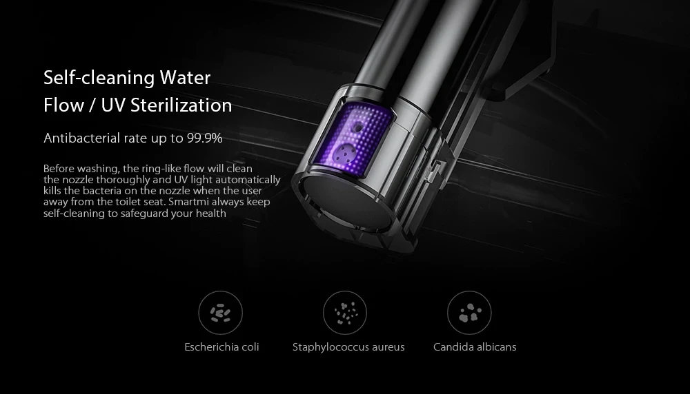 Xiaomi Smartmi Смарт сиденье для унитаза вода с подогревом фильтр электронный биде спрей