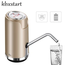 Kbxstart Elétrica De Sucção Garrafa Bomba Dispensador De Água Engarrafada Água Potável USB Sem Fio Mini Dispensador De Agua Fria Elétrica