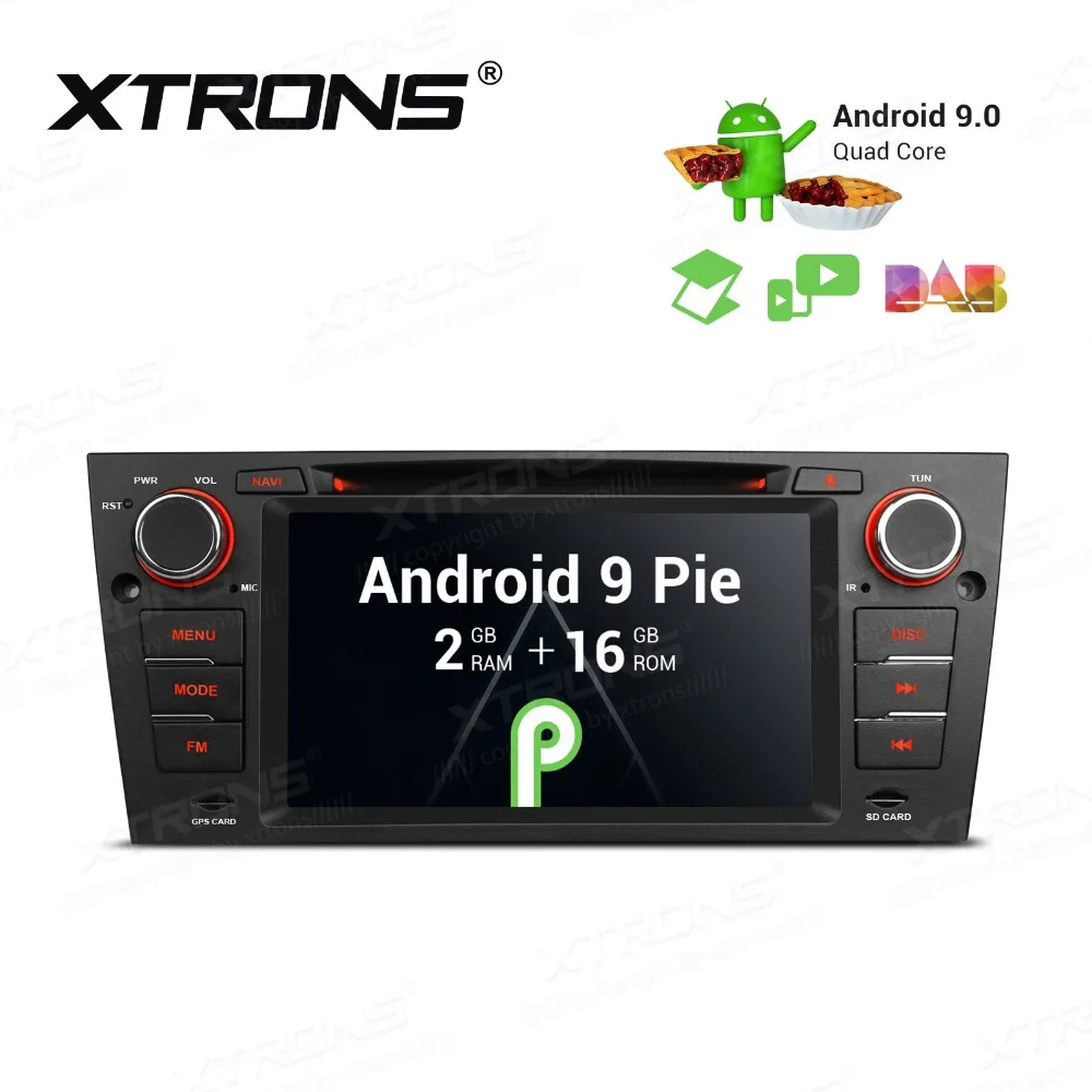 XTRONS 7 &quotAndroid 9 0 автомобильный dvd плеер для BMW E90 Sedan E91 Touring 2005 2006 2007 2008 2009 2010 2011 2012 E92