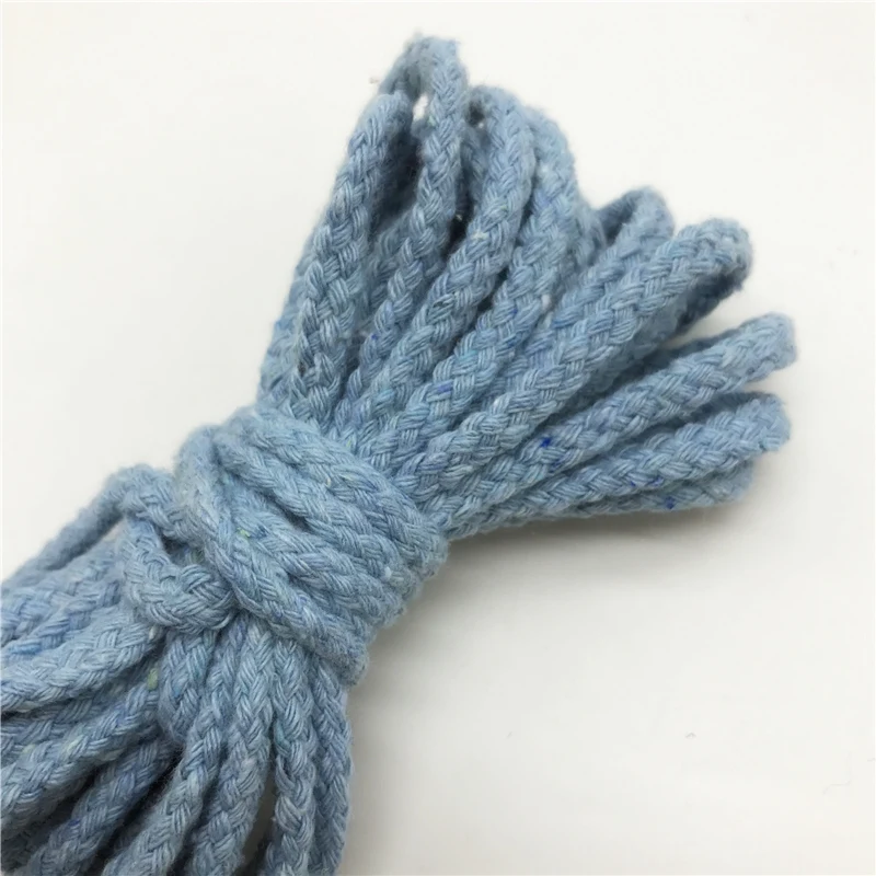 5yards 6mm Cotton Rope For Handmade Decoration DIY