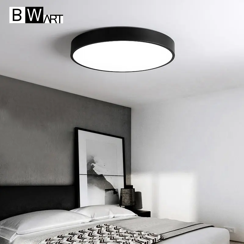 Us 27 0 25 Off Bwart Modern Inexpensive And High Quality Ceiling Lights For The Office Guest Study Bed Room Ultra Thin 5cm Hot Sell Ceilin Lamp In