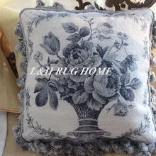 15 К 1" x 16" ручной Кружево Подушка ручной работы розы подушку без вставки