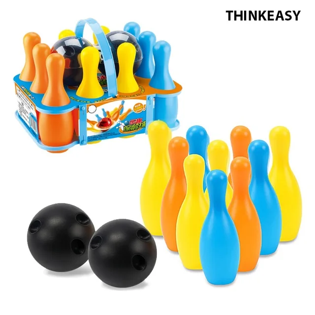 Best Price Mini Bowling Games for children Body Building Developmental Toy kids games Mini Baby House / Outdoor Sport Entertainment Toys