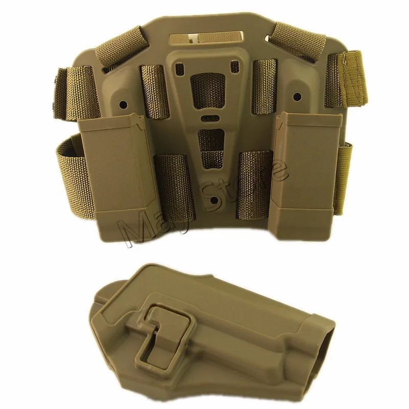 

Tactical Holster SIG SAUER P226 P229 Drop Leg Thigh Holster Tan/Black/Army Green Available