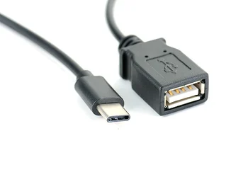 

200pcs/lot USB C to USB 2.0 Adapter USB 2.0(Gen1) Type C Male to USB A Female Cable Support OTG Function