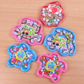 

1 Box New Creative Stationery Supplies Kawaii Animal Pencil Erasers for Office School Kids Prize Writing Drawing Student Gift