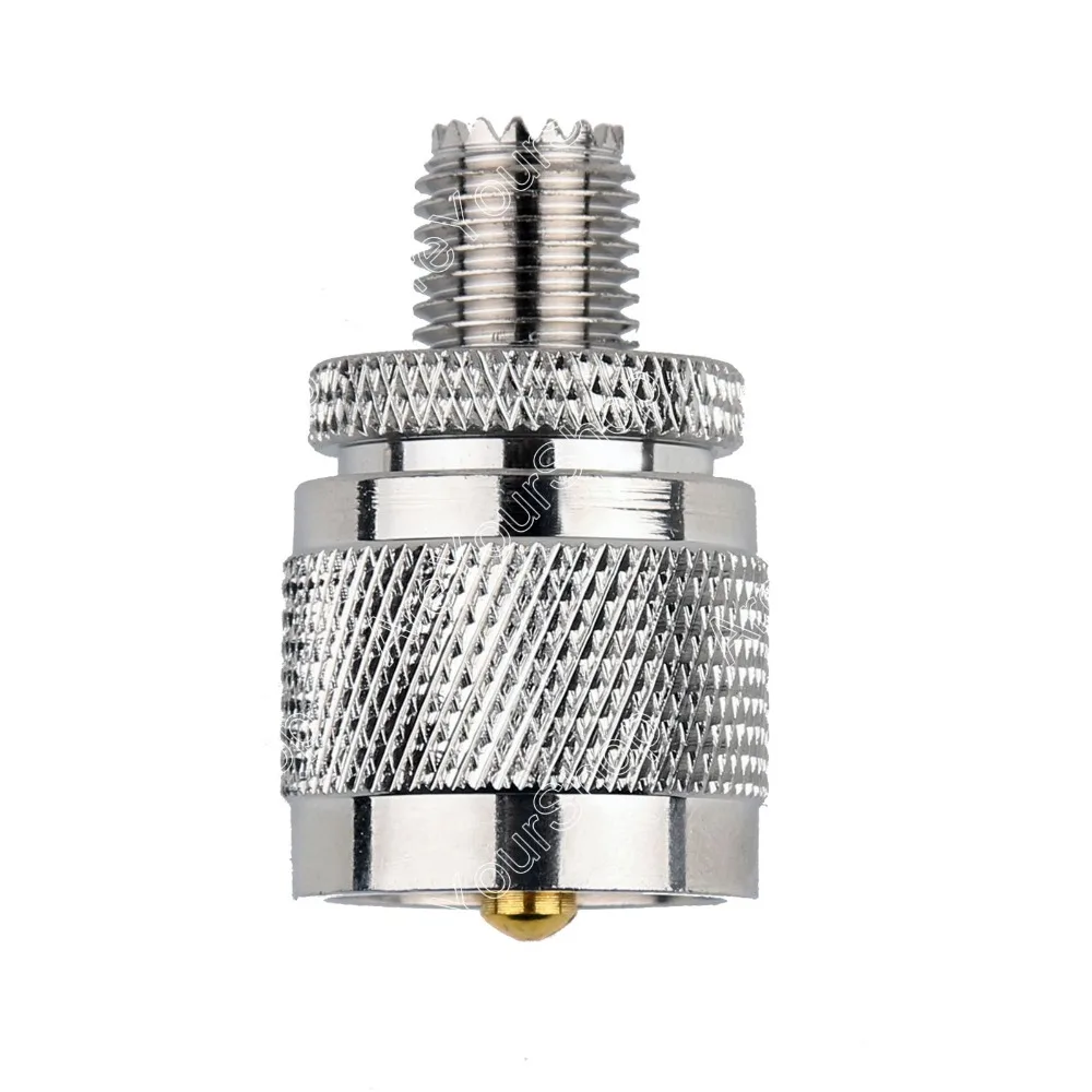 

Areyourshop Sale 1 Pc Adapter Pl259 UHF Plug Male To Mini UHF Female Jack RF Connector Straight Wire