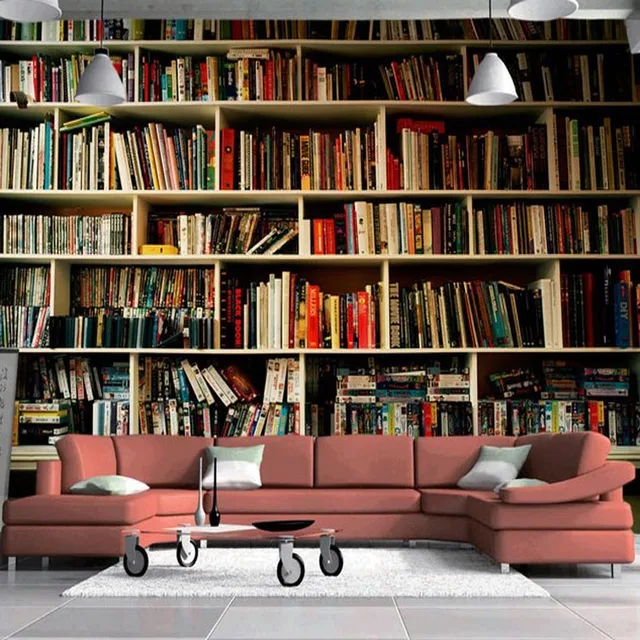 Aangepaste 3d wallpaper 3d muurschilderingen behang boekenkast ... Aangepaste 3d wallpaper 3d muurschilderingen behang boekenkast ...