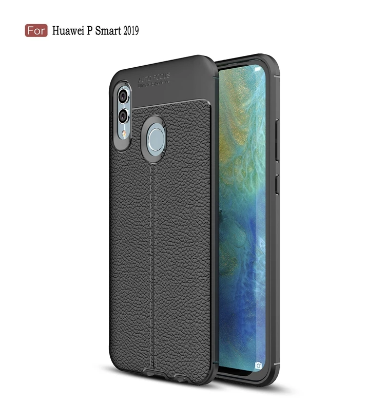 

Huawei P Smart 2019 Case 6.21 Leather Soft TPU luxury Case Cover Fundas For Huawei P Smart 2019 Psmart Smart2019 POT-LX3 Coque