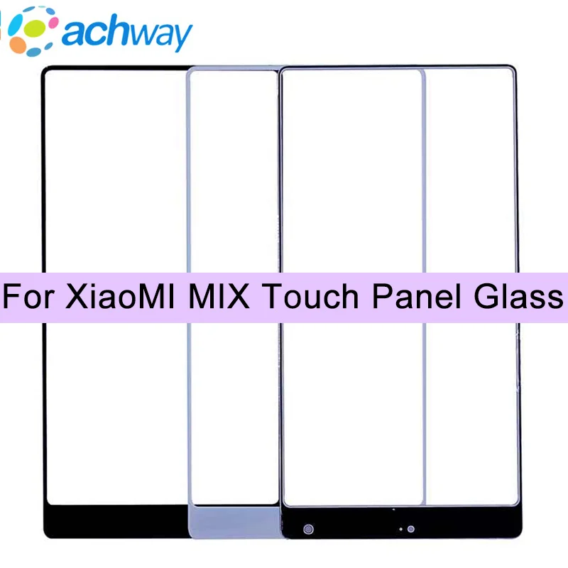 

Xiaomi Mi Mix Outer Glass Lens Front Touch Screen Panel Glass Replacement Parts For 6.4" Xiaomi Mi Mix Glass Lens Black / White