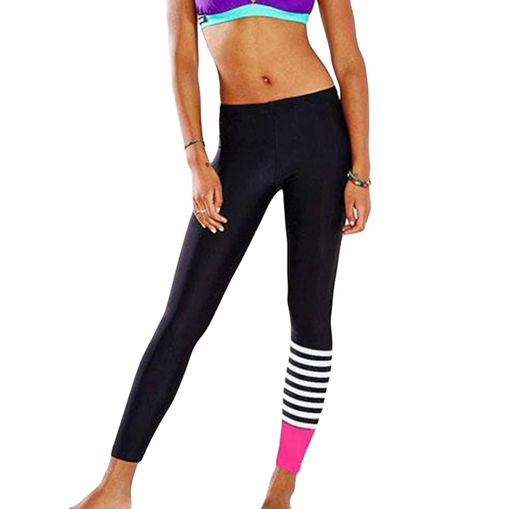 

Women Patchwork Leggins Fitness Leggings Stretched Pants Sportswear Skinny Trousers For Body Building Legency Workout