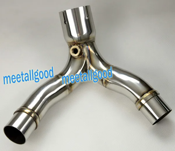 

For Suzuki 07 08 GSXR 1000 GSXR1000 Catalytic Converter Eliminator Mid decat Y-Pipe 2007 2008 Motorcycle Parts & Accessories