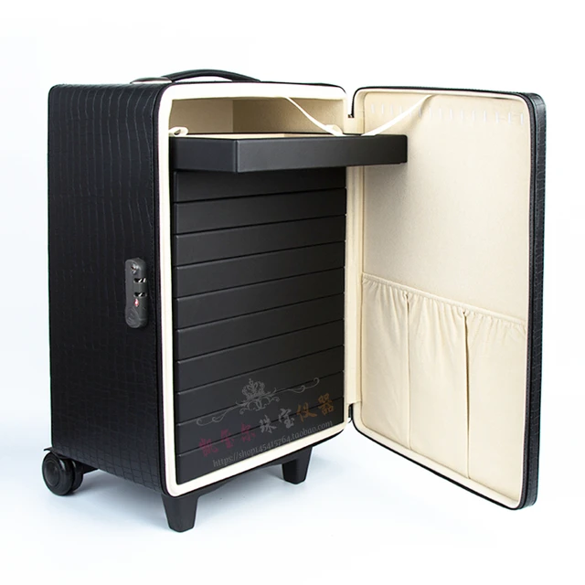 Large capacity jewelry collection suitcase Ring Pendant Bracelet
