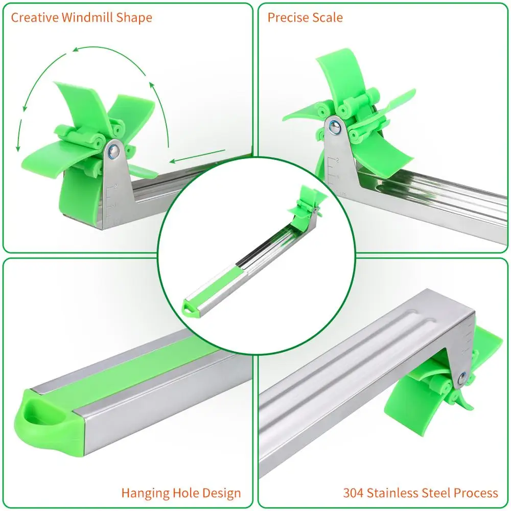 

1PC Watermelon Slicer Cutter Fruit Stainless Steel Tools Watermel Cut Refreshing Watermelon Cubes For Kitchen Gadget