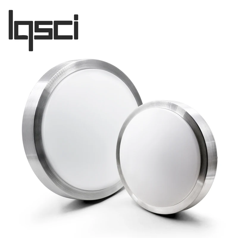 

LQSCI LED ceiling lights aluminum Acryl High brightness 220V 230V 240V LED chip No Need Driver 12W 24W 36W 45W Led Lamp