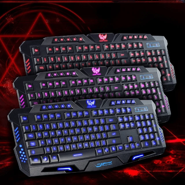 Best Offers Original Gaming Keyboard USB Tricolor Background lighting 3 Colors Backlit Wired 108 Keys Keyboard for Desktop Laptop PC Best Offers Original Gaming Keyboard USB Tricolor Background lighting 3 Colors Backlit Wired 108 Keys Keyboard for Desktop Laptop PC