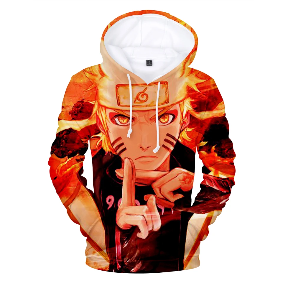 2 To 13 Years Kids Hoodies Uzumaki Naruto 3d Printed Hoodie Sweatshirt boys girls Anime Streetwear Jacket Coat Children Clothes