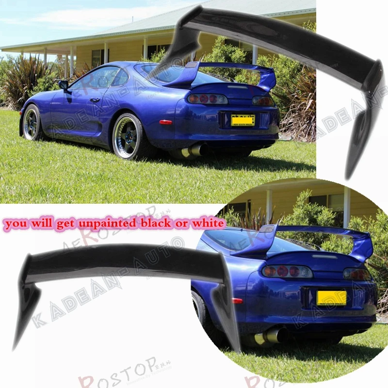 

FRP FIBER GLASS TR REAR SPOILER TRUNK GT WING FOR SUPRA JZA80 MKIV