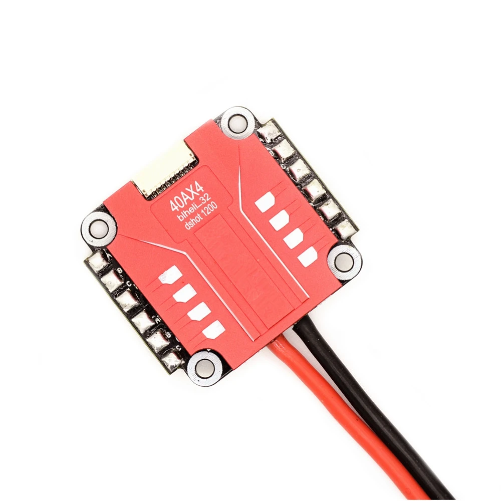 

Blheli_32 4in 1 2-4S Lipo 40A ESC Dshot1200 Ready W/ Current Sensor for RC Models Multicopter Spare Part Frame Motor DIY Accs