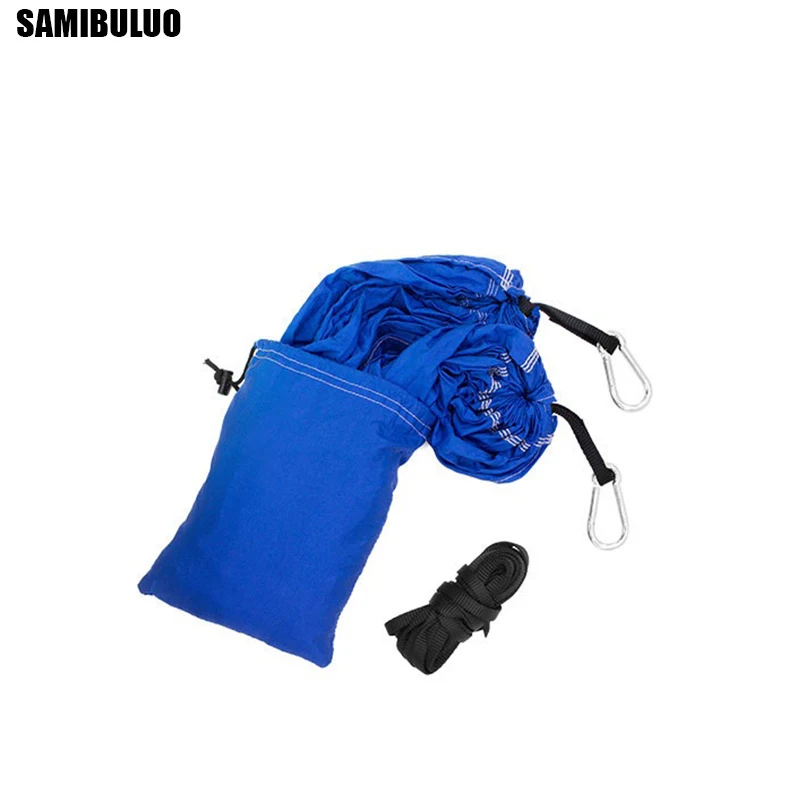 Portable Travel Hamaca 1 Person Parachute Hammock Camping Survival garden hunting Leisure travel furniture