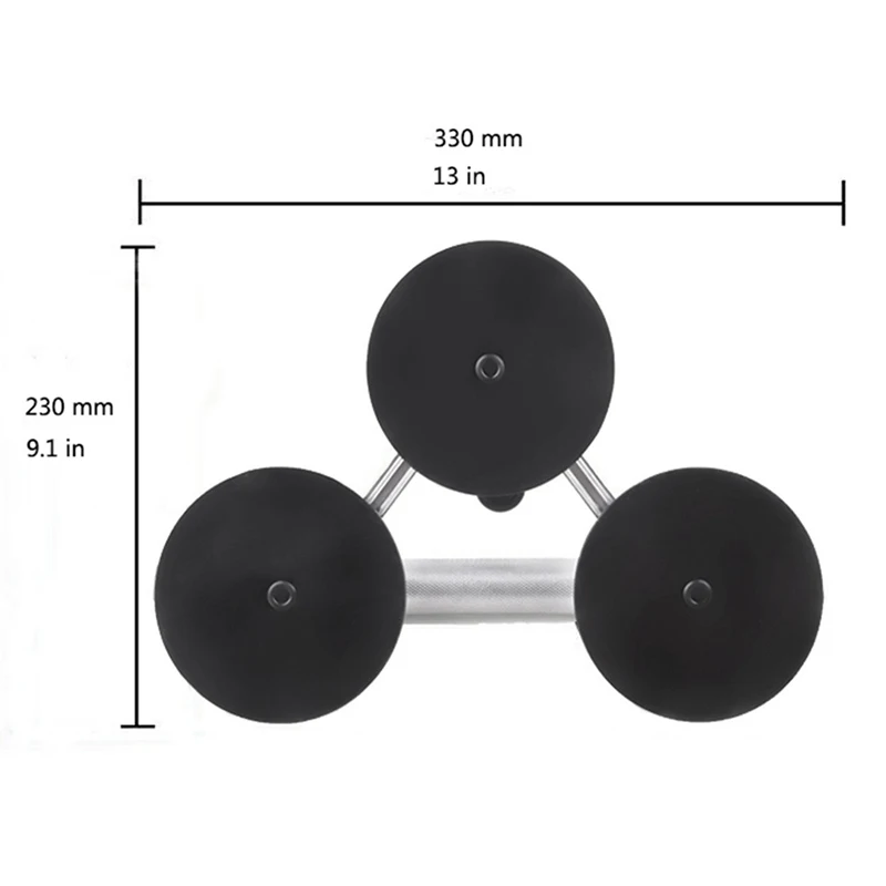 Сверхмощный тройной фиксатор присоска, алюминиевый 3 пластины ручной вакуумный подъемник для плитки и стекла и гранита, Тип действия уровня