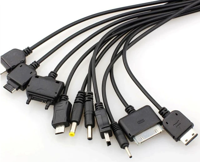 Câble micro USB universel 10-en-1, multi-chargeur, cordon de téléphone,  adaptateur de charge pour téléphone - AliExpress
