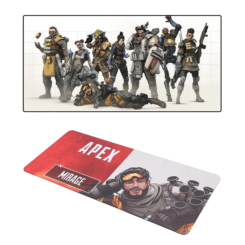 Популярный большой игровой коврик для мыши 700x300 размер l xl планшета Apex Legend