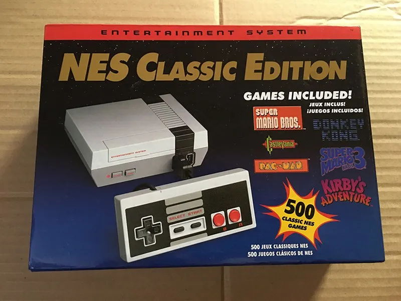 retro nes console