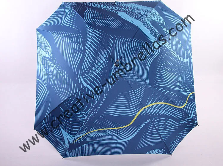 

Straight aluminum square umbrellas.14mm blue aluminum shaft and fiberglass ribs,auto open,full printed windproof,honeycomb
