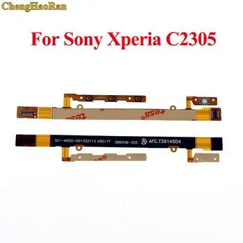 

ChengHaoRan Phone Power On Off Volume Button Flex Cable For Sony Xperia C2304 C2305 S39c S39h Connector