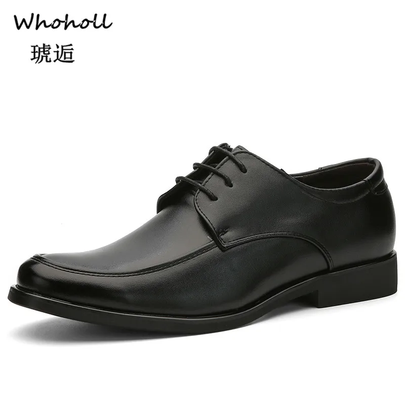 

Whoholl Black Formal Shoes Men Loafers Wedding Dress Shoes Men Patent Leather Oxford Shoes for Men Chaussures Hommes En Cuir 44