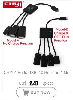 CHYI usb-хаб 3,0 с адаптером питания 7 портов USB3.0 СВЕТОДИОДНЫЙ Переключатель ВКЛ/ВЫКЛ концентратор USB разветвитель Компьютерные аксессуары для ПК ноутбука Горячая Распродажа