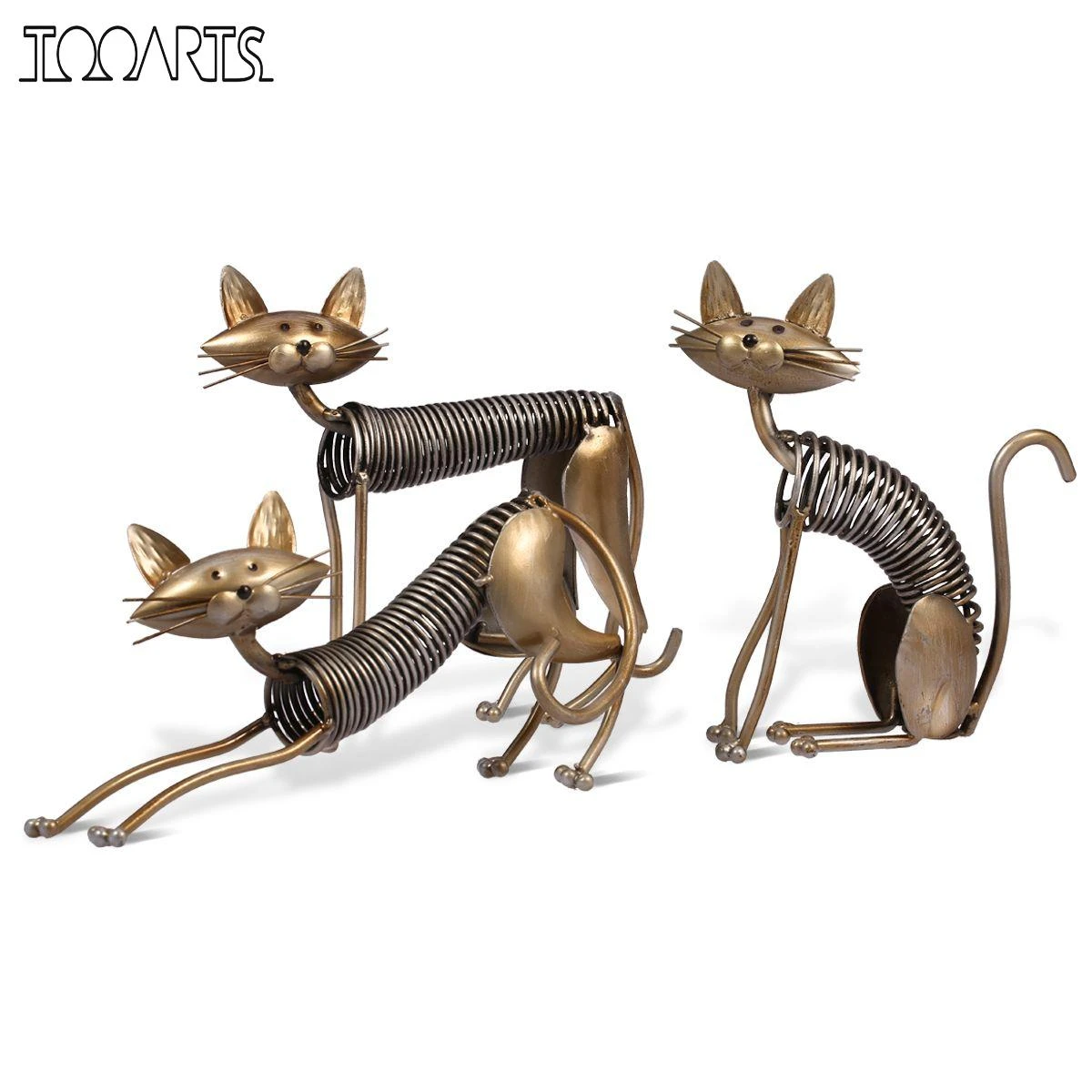 Tooarts Figurine En Fer En Forme De Chat Decoration Artisanale En Metal Decoration De Maison Moderne Aliexpress Tooarts Figurine En Fer En Forme De Chat Decoration Artisanale En Metal Decoration De Maison Moderne Aliexpress